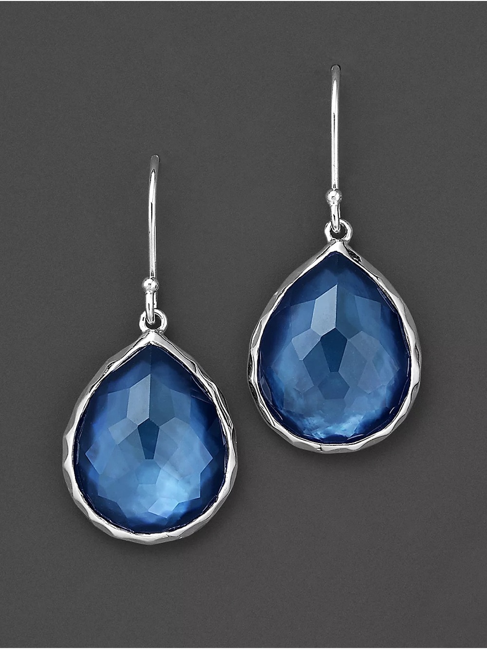 Ippolita “Wonderland”Teardrop Indigo Earrings